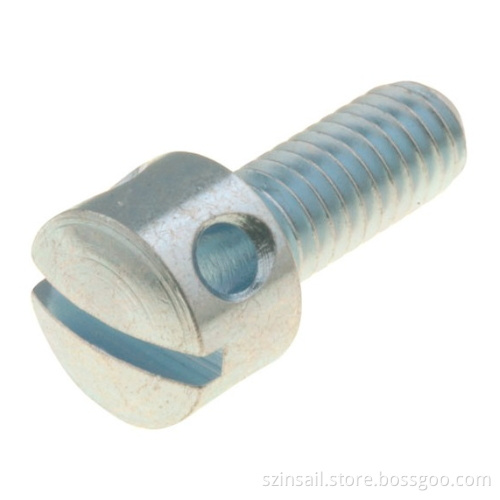 DIN404, Slotted Capstan Screw